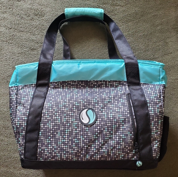 Fit and Fresh Handbags - Fit & Fresh Insulated Bag w Portion Control Containers